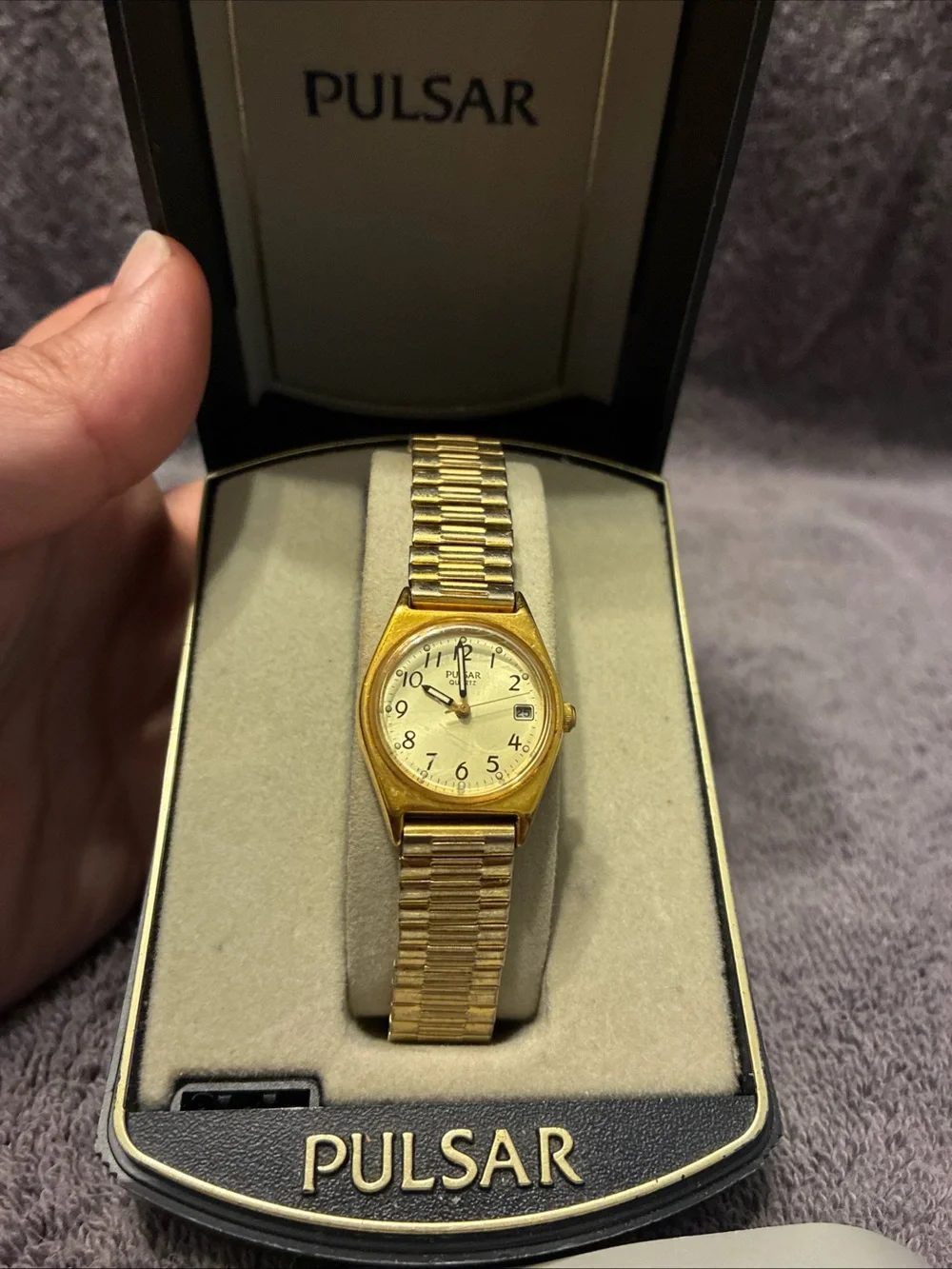 Pulsar Women’s Gold-Tone Dress Watch